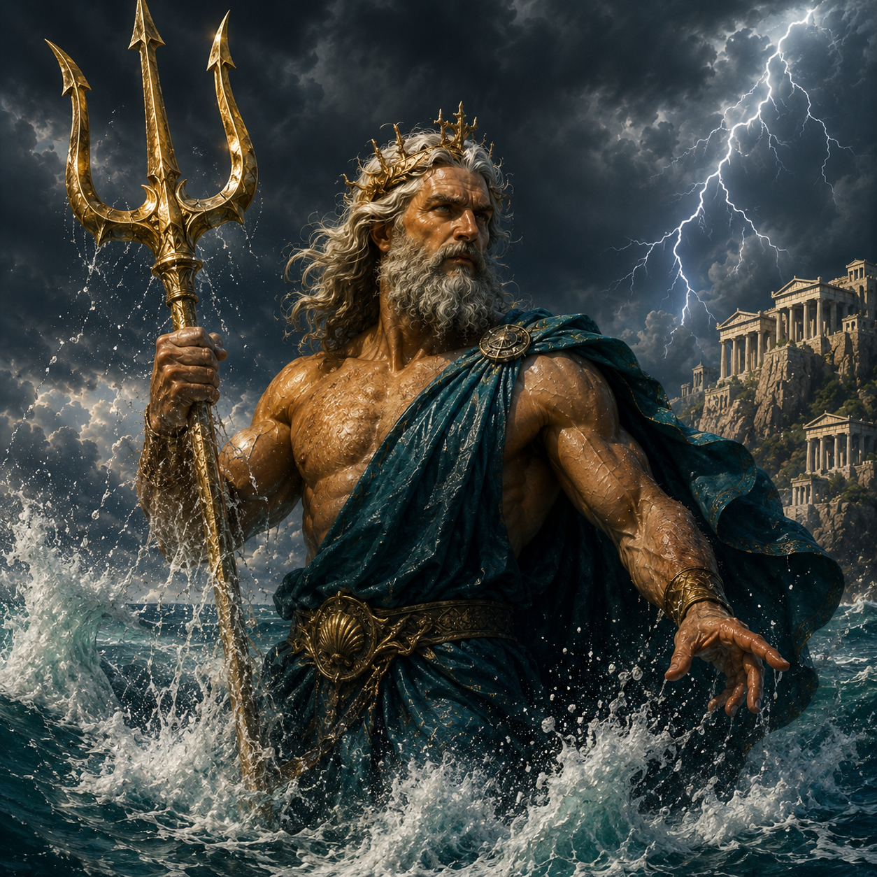 Dreizack des Poseidon
